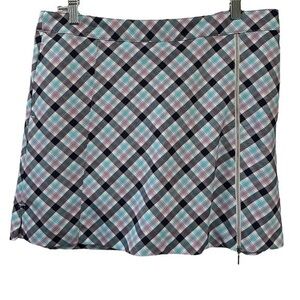 Lady Hagen Plaid Tennis Golf Athletic Skirt/Skort Size‎ 10